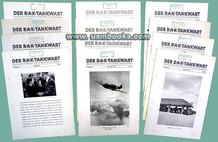 Der RAK-Tankwart, Nazi freeway gas station employee magazine